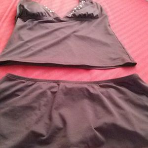 Daisy Fuentes 2 pc bathing suit