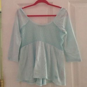 Beautiful blue top/kids/teen