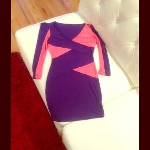 Color block dress 👗
