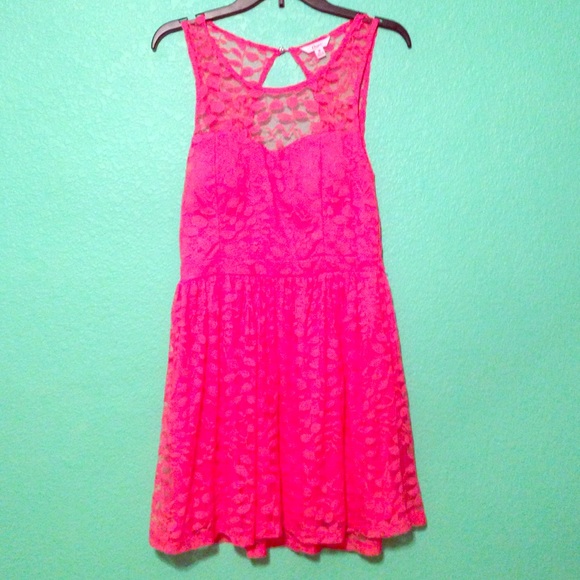 Pink dress