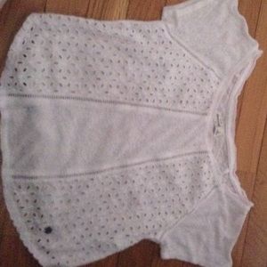 Eyelet top