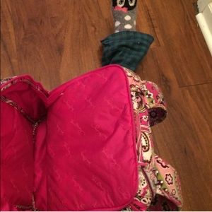 Pink Vera Bradley back pack