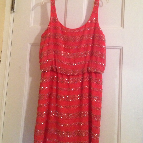 Beautiful beaded dress!