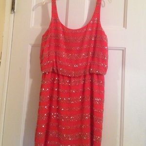 Beautiful beaded dress!