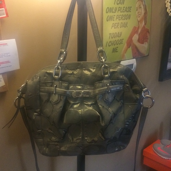 Authentic Coach Hobo with Strap