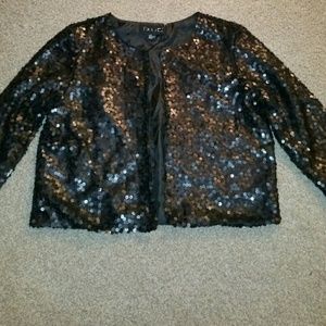 Black sequin blazer