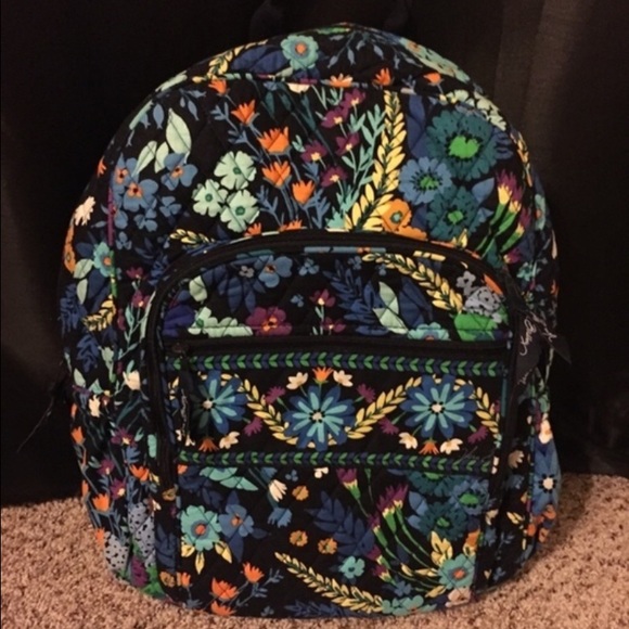 Vera Bradley campus backpack midnight blue