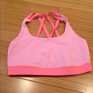 ⛔️TRADED⛔️ Lululemon Energy Bra Peach/Coral