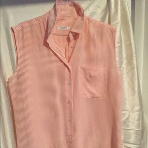 Equipment S silk sleeveless blouse