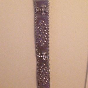 Large blinded out belt
