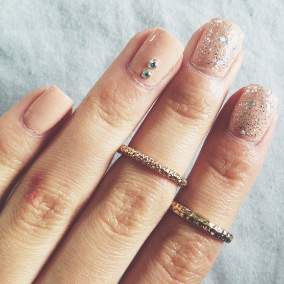 Gold Midi Ring Set