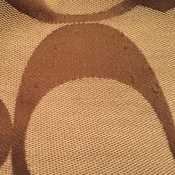 Authentic beige & brown Coach bag - Picture 4 of 4