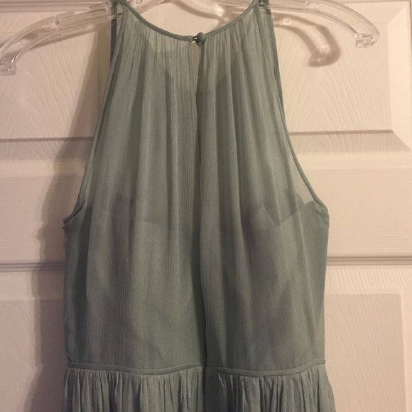 J. Crew seafoam green cocktail dress - Picture 3 of 4