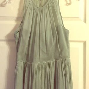 J. Crew seafoam green cocktail dress