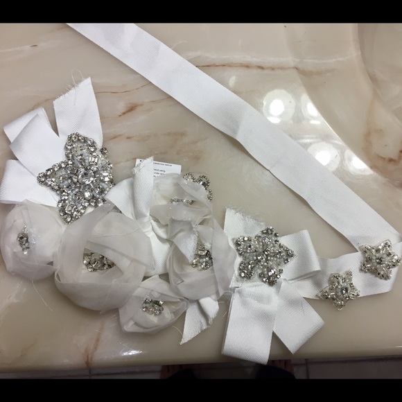 Enzoani bridal sash / belt for wedding dress