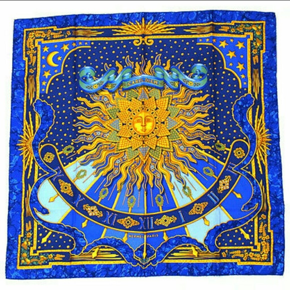 !!!!SOLD!!!!Authentic HERMES scarf Carpe Diem