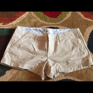 Khaki shorts