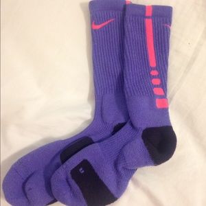 Purple and pink nike elites!