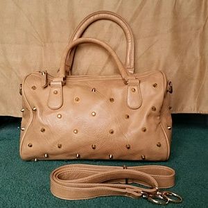 Forever 21 Faux Leather Spiked Purse