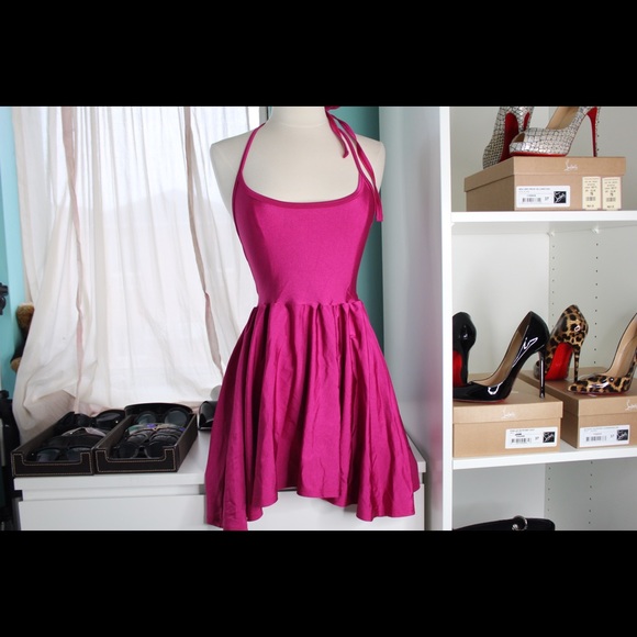 American Apparel Magenta Dress