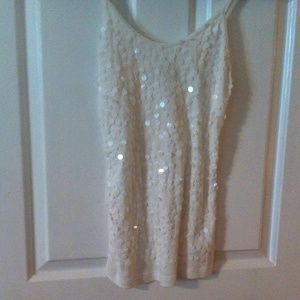 Sequined tank tops