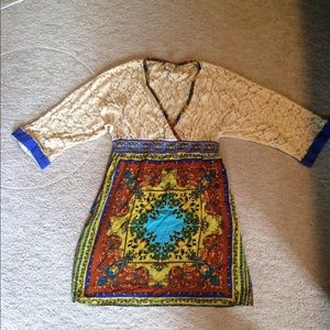 Flying tomatoes dress