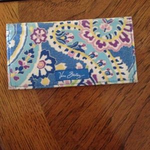 Vera Bradley checkbook cover