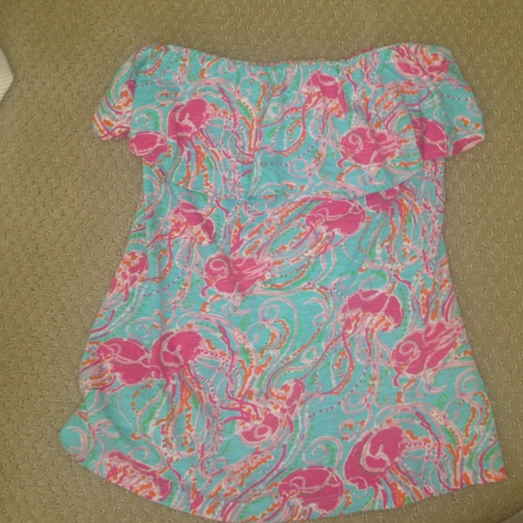 Never worn lily Pulitzer top and Ann Taylor loft - Picture 2 of 4