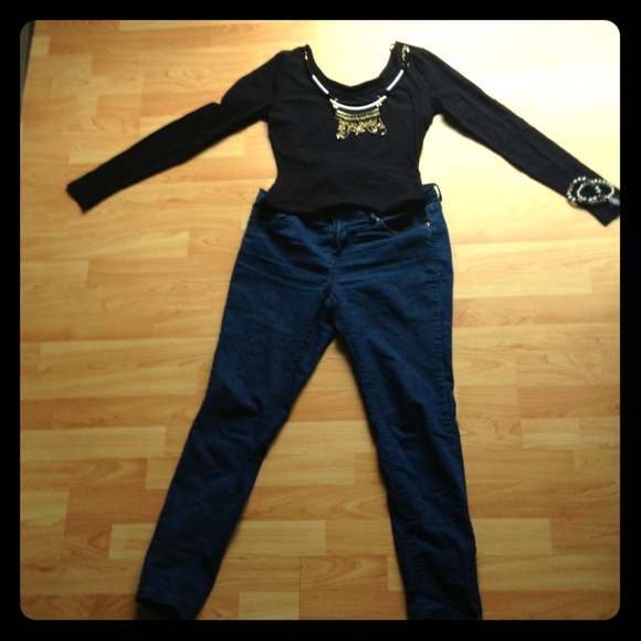 Forever 21 black bodysuit