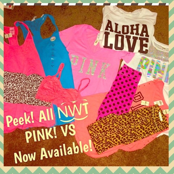 PINK Victoria's Secret Tops - 💋 ᑭIᑎK! ᐯᔕ ITEᗰᔕ Iᑎ ᑎOᗯ! (separate listings)