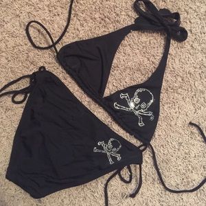 💖 VICTORIA SECRET SKULL BLING BIKINI💖
