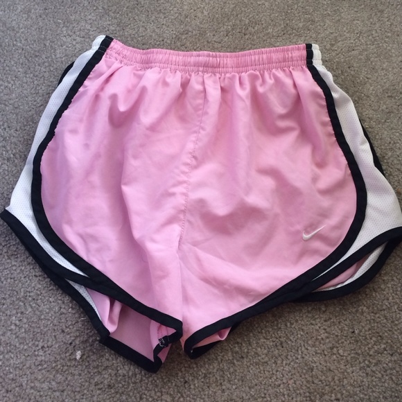 Nike light pink shorts