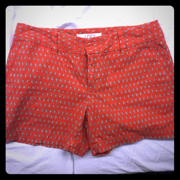 Ann Taylor Loft printed short!