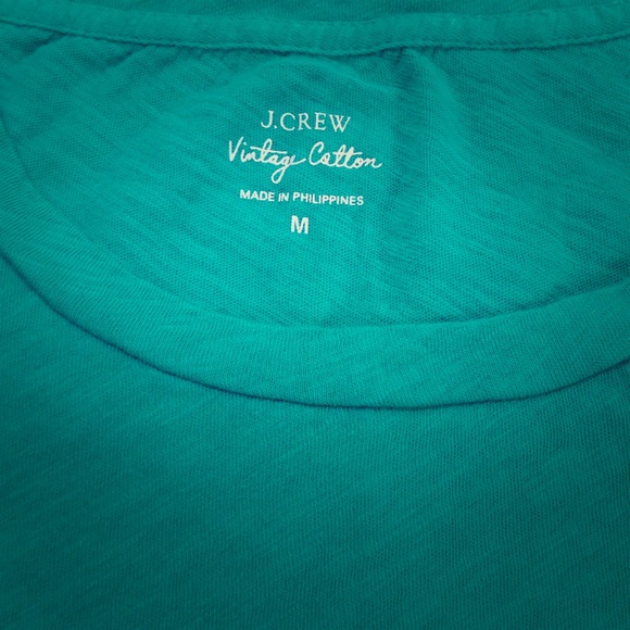 Kelly green J. Crew t-shirt