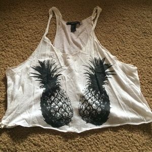 pineapple crop top