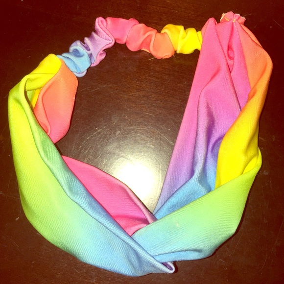 Rainbow headband