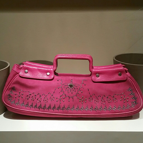 NWOT Donald Pliner couture pink handbag