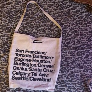 American apparel cities bag
