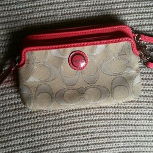Authentic Coach Wristlet