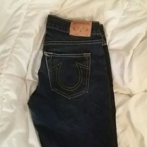 True religion skinny jean size 26