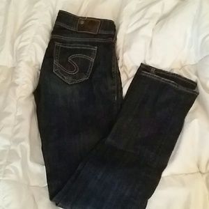 Silver jeans straight leg size 26