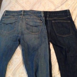 Gap long and lean jean bundle- size 27/4r
