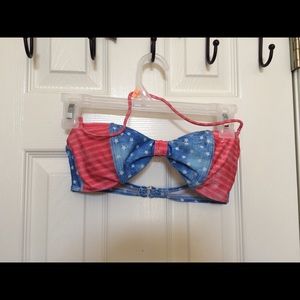 Patriotic swim top