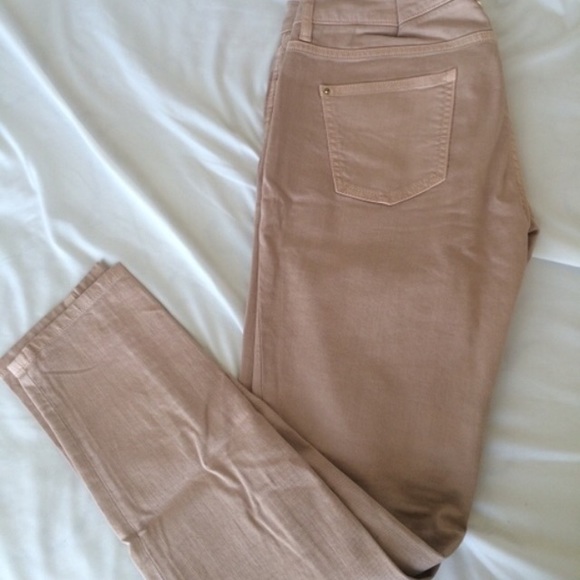 Beige pinkish Jean pants