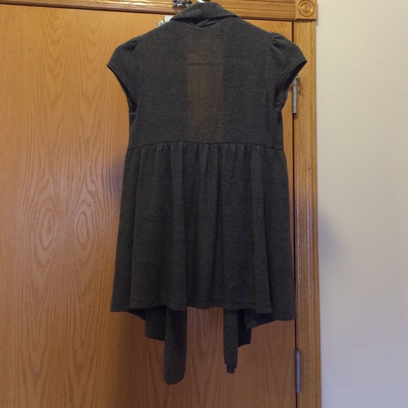 Gray Wet Seal cardigan Small - Picture 2 of 2