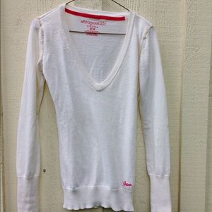 Aéropostale White Sweater