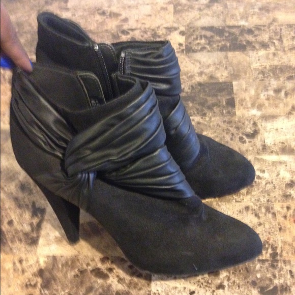 Black booties