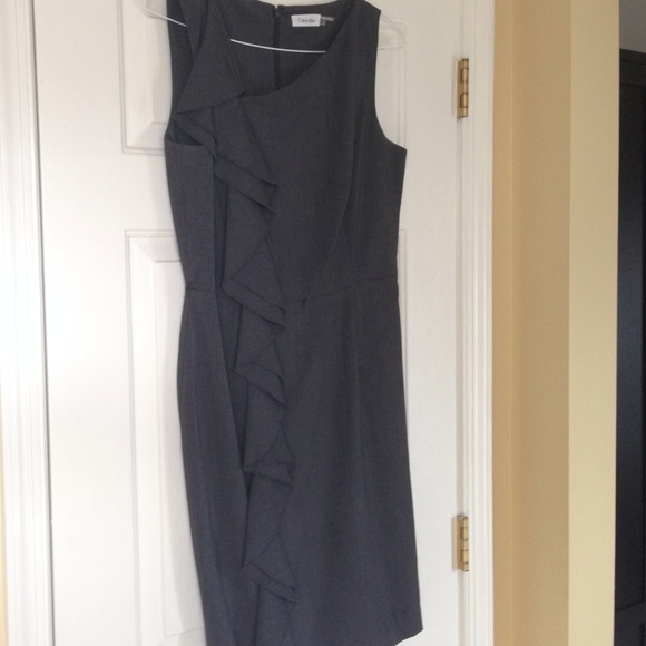 Gray Calvin Klein dress size 10