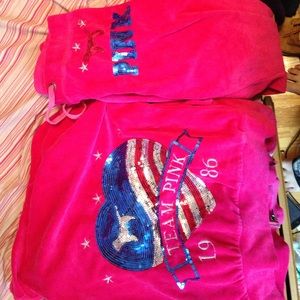 selling a victoria secret pink jump suit.