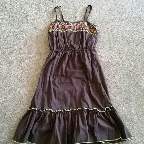 Brown Mossimo peasant dress - Great for summer!